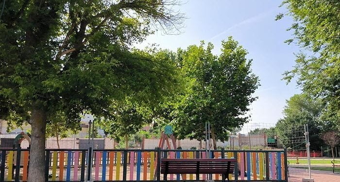 Comienzan los trabajos de renovación de ocho zonas de juegos infantiles en Cabanillas