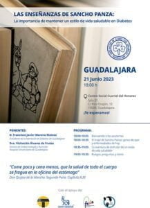Con Sancho Panza como protagonista, Guadalajara acoge una charla informativa y educacional sobre diabetes
