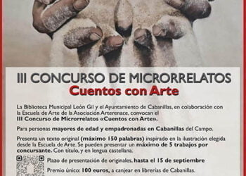 Convocado el III Concurso de Microrrelatos «Cuentos con Arte» de Cabanillas