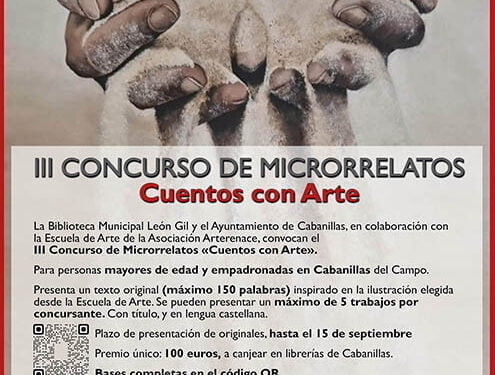 Convocado el III Concurso de Microrrelatos «Cuentos con Arte» de Cabanillas