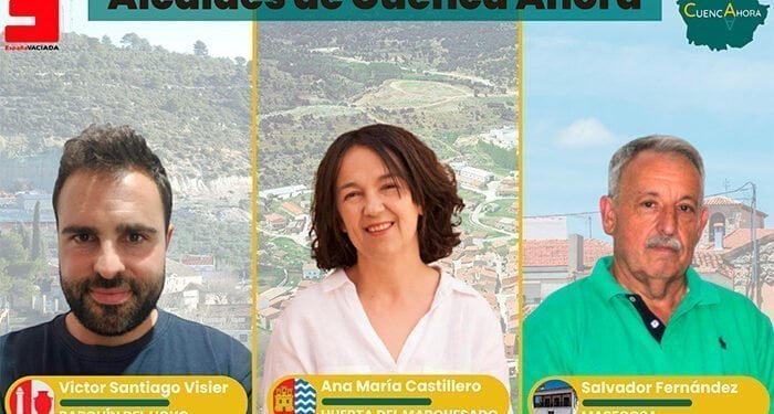 Cuenca Ahora confirma 3 alcaldías y 9 concejales de España Vaciada en la provincia de Cuenca