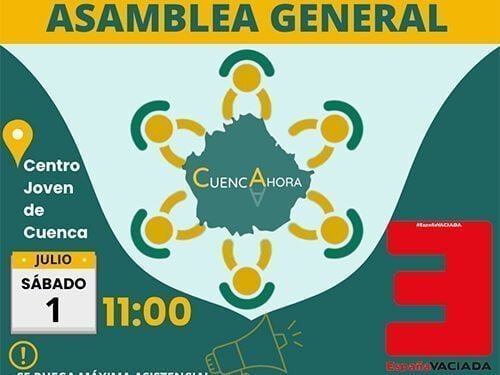 Cuenca Ahora convoca una Asamblea General para definir la nueva dirección y estrategia para el futuro 1 Cuenca Ahora convoca una Asamblea General para definir la nueva dirección y estrategia para el futuro