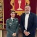 Darío Dolz recibe a la nueva jefa de la Comandancia de la Guardia Civil de Cuenca, María Jesús Pascual 3 Darío Dolz recibe a la nueva jefa de la Comandancia de la Guardia Civil de Cuenca, María Jesús Pascual