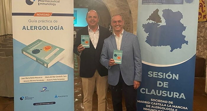 Dos alergólogos de los hospitales de Guadalajara y de Cuenca publican una nueva Guía Práctica de Alergología 1 Dos alergólogos de los hospitales de Guadalajara y de Cuenca publican una nueva Guía Práctica de Alergología