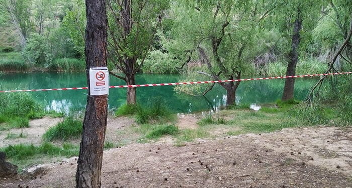 El ayuntamiento de Albendea denuncia el deterioro de la pista de acceso a la playa fluvial del río Guadiela