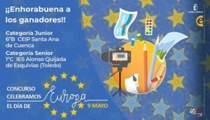 El CEIP Santa Ana, ganador del concurso del Celebramos el día de Europa de la Junta de Comunidades