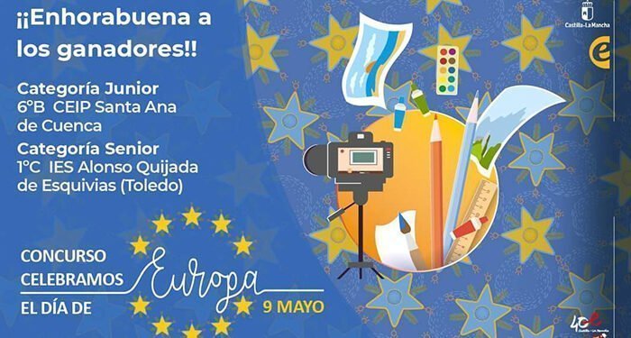 El CEIP Santa Ana, ganador del concurso del "Celebramos el día de Europa de la Junta de Comunidades 1 El CEIP Santa Ana, ganador del concurso del Celebramos el día de Europa de la Junta de Comunidades