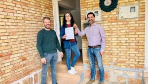 El Gobierno regional destaca la importancia de la adjudicación de viviendas públicas para “asentar población en el medio rural”