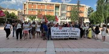 El personal de Justicia vuelve a salir a la calle en Cuenca para exigir funciones claras y retribuciones justas