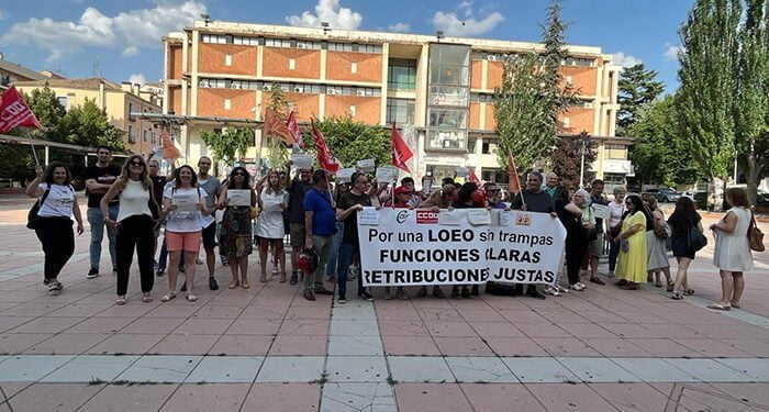 El personal de Justicia vuelve a salir a la calle en Cuenca para exigir funciones claras y retribuciones justas 1 El personal de Justicia vuelve a salir a la calle en Cuenca para exigir funciones claras y retribuciones justas