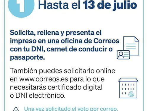 El PP de Cuenca pone en marcha una campa-ña informativa sobre el voto por correo de cara a las Elecciones Generales del 23-J