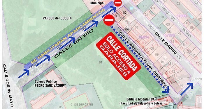 El próximo 12 de junio comienzan las obras de reforma de la calle Barranco del Coquín, vinculadas al nuevo campus universitario de Guadalajara 1 El próximo 12 de junio comienzan las obras de reforma de la calle Barranco del Coquín, vinculadas al nuevo campus universitario de Guadalajara