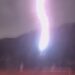 Espectacular rayo caído en Chiloeches