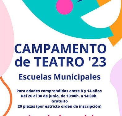Este miércoles, 14 de junio, Guadalajara abre el plazo de inscripción al campamento de teatro municipal para edades de 8 a 14 años