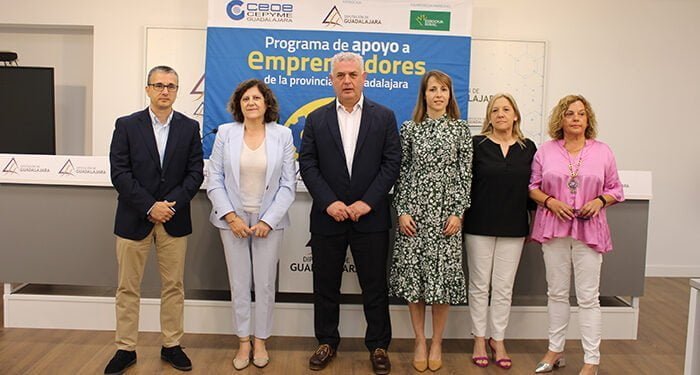 Eurocaja Rural colabora con CEOE-CEPYME Guadalajara y la Diputación Provincial, en la VI Edición del Programa de Apoyo a Emprendedores