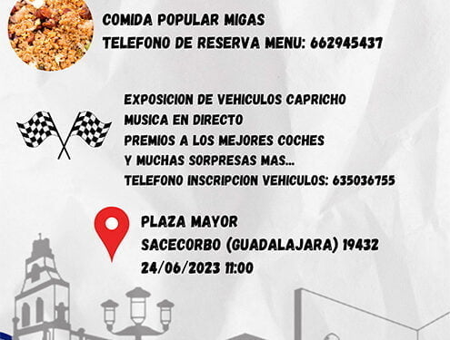 Exposición de vehículos de capricho en Sacecorbo