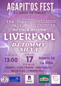 Fiesta por todo lo alto a partir del sábado para celebrar el 50 aniversario de la peña Agapit’os