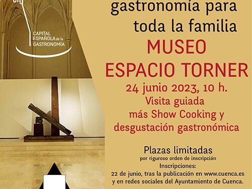 El Espacio Torner acoge este sábado una visita guiada, showcooking y degustación dentro de la Capital Española de la Gastronomía