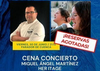 Her Itage y el chef Miguel Ángel Martínez, la fusión entre música y gastronomía en Estival Cuenca
