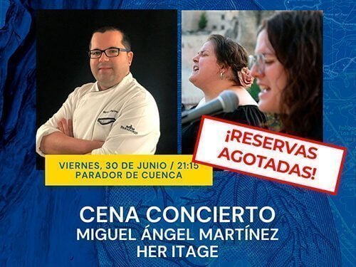 Her Itage y el chef Miguel Ángel Martínez, la fusión entre música y gastronomía en Estival Cuenca 1 Her Itage y el chef Miguel Ángel Martínez, la fusión entre música y gastronomía en Estival Cuenca