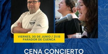 Her Itage y el chef Miguel Ángel Martínez, protagonistas de la cena concierto de Estival Cuenca 23