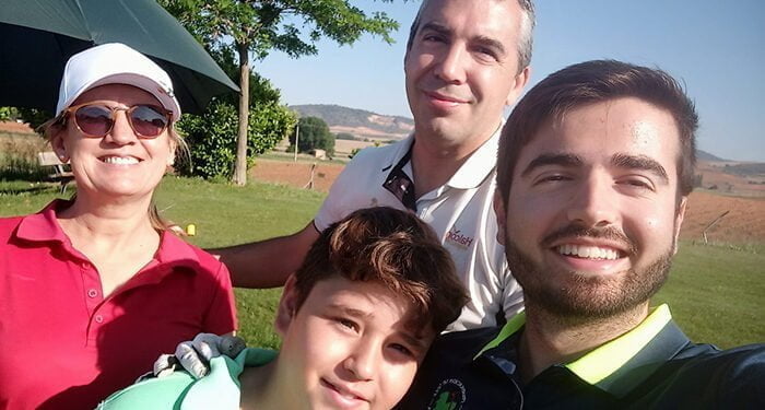 Miguel Ángel Osma consigue reunir en un magnífico día a todo el golf conquense