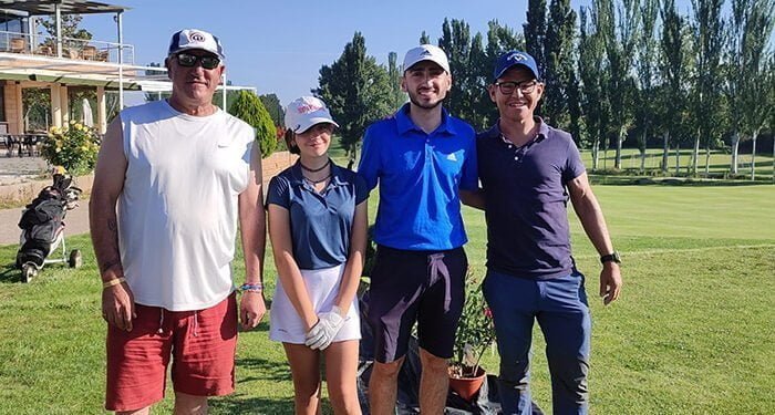 Miguel Ángel Osma consigue reunir en un magnífico día a todo el golf conquense