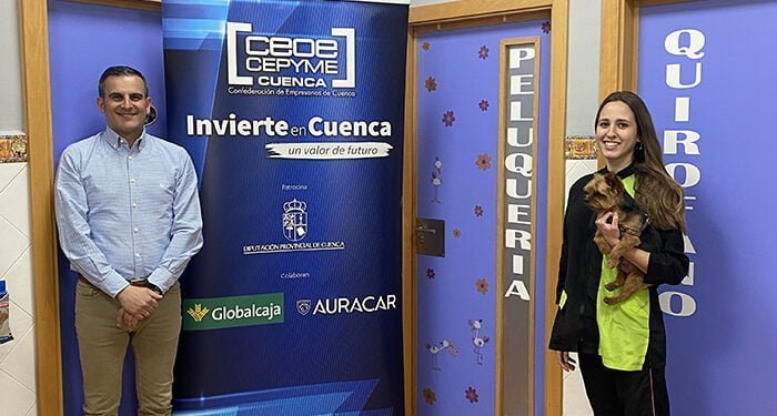 Invierte en Cuenca apoya la puesta en marcha de la peluquería canina Pelu Dos 1 Invierte en Cuenca apoya la puesta en marcha de la peluquería canina Pelu Dos