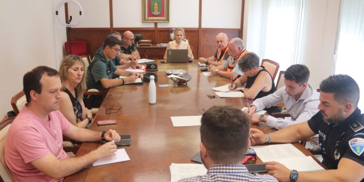 La Junta Local de Seguridad se reúne en Cabanillas para ultimar el dispositivo de las Fiestas 2023