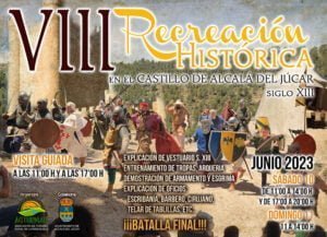 La Asociación Medieval CONCA participará en la “VII Recreación Histórica” del castillo de Alcalá del Júcar