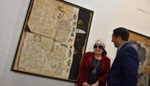 La familia de Millares cede una nueva arpillera a la Fundación Antonio Pérez que estará expuesta en la primera sala del museo