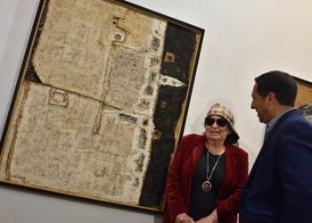 La familia de Millares cede una nueva arpillera a la Fundación Antonio Pérez que estará expuesta en la primera sala del museo