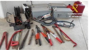 La Guardia Civil de Cuenca investiga a tres personas por el robo en una casa de campo de San Clemente