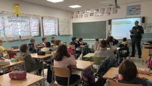 La Guardia Civil ha impartido 679 charlas en los centros educativos de Guadalajara en el curso escolar 20222023