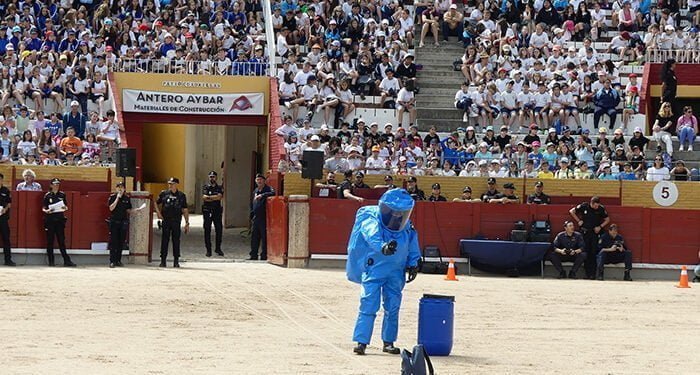 La Policía Nacional muestra su trabajo a los escolares de Guadalajara