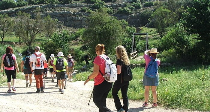 La provincia de Cuenca ha sido este domingo el epicentro regional del senderismo inclusivo