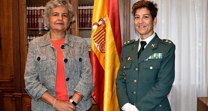 La subdelegada del Gobierno en Cuenca recibe a la nueva jefa de la Comandancia de la Guardia Civil de Cuenca 1 La subdelegada del Gobierno en Cuenca recibe a la nueva jefa de la Comandancia de la Guardia Civil de Cuenca