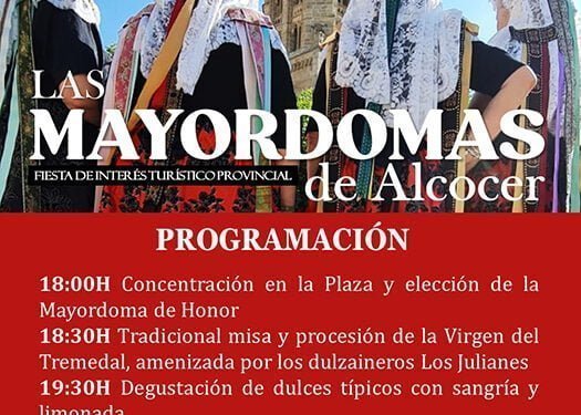 Las Mayordomas de Alcocer volverán a honrar a sus antepasadas el sábado 17 de junio