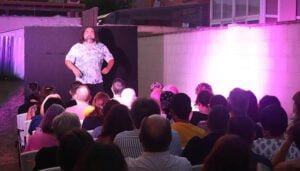 Llenazo espectacular en la primera sesión de los Cuentos Golfos 2023 en Cabanillas