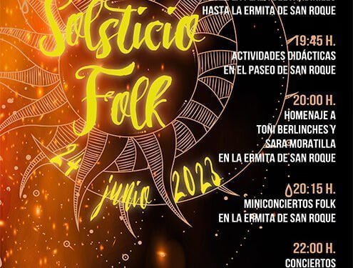 Los Hermanos Cubero, Milladoiro, pasacalles y un mercado, actos para del Solsticio Folk