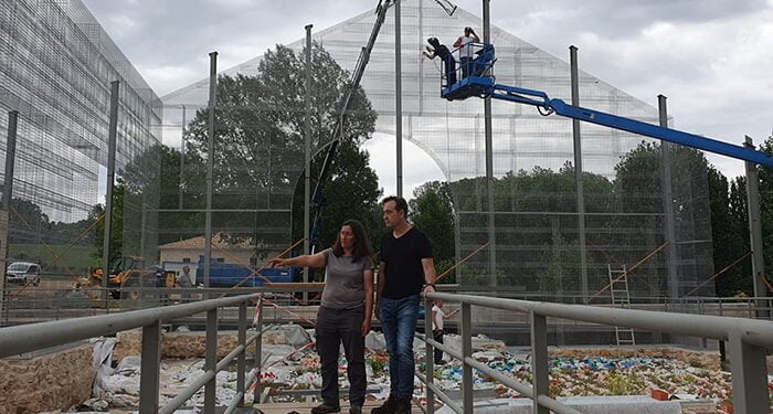Los visitantes de Noheda podrán conocer la volumetría del Balneum, gracias a la última intervención de la Diputación