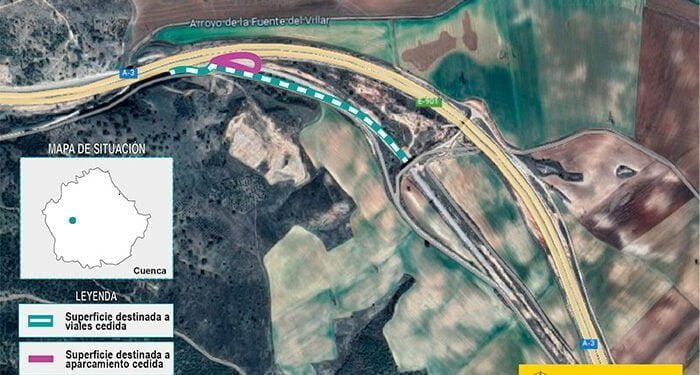 Mitma cede al Ayuntamiento de Villares del Saz un tramo de la antigua autovía A-3