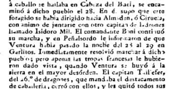 Partida del bandolero Ventura