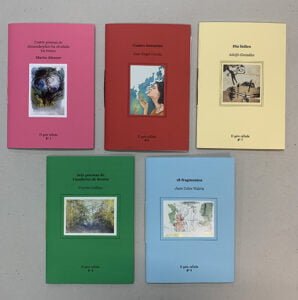 Presentación de cinco nuevas plaquettes de la colección “El gato callado”