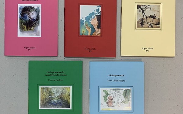 Presentación de cinco nuevas plaquettes de la colección “El gato callado”