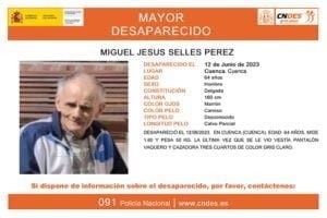 Se busca a Jesús, desaparecido desde el día 12 en Cuenca