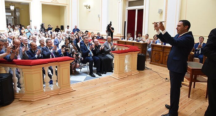 toma de posesion de alvaro martinez chana