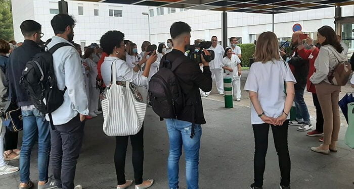 UGT pide reforzar los sistemas de alerta y seguridad de los profesionales de la Sanidad