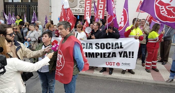 UGT y CCOO llegan a sendos preacuerdos en los convenios colectivos de Limpieza de Cuenca y Guadalajara