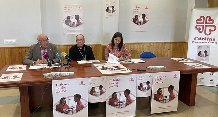 Un total de 8.522 personas se han beneficiado del trabajo de Cáritas en la provincia de Cuenca durante el año 2022